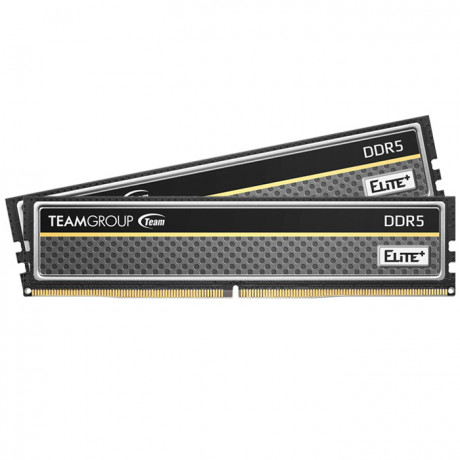 Team Elite Plus Black 16 GB 2x8GB 5200Mhz DDR5 CL42 UDIMM RAM (TPBD516G5200HC42DC016)