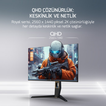 27 GAMEPOWER ROYAL V40 FLAT 0.5MS 240Hz IPS MONITOR 
