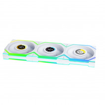 Lian Li UNI FAN REVERSE SL WIRELESS LCD 3x120mm Beyaz Kasa Fanı (G99.12RSLLCD1W3W.00)