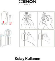 XENON SMART X7502 AKILLI KAPI VE PENCERE SENSORU