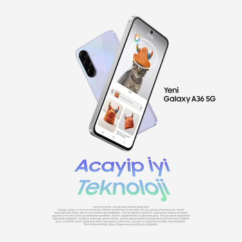 SAMSUNG GALAXY A36 5G 256GB 8GB RAM SIYAH CEP TELE